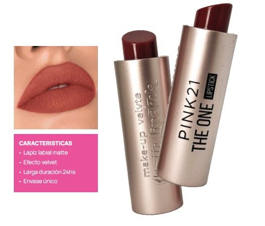 LAPIZ LABIAL MATTE THE ONE - PINK21