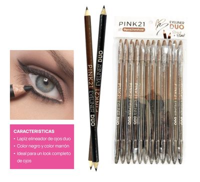 LAPIZ DELINEADOR DUO - PINK21