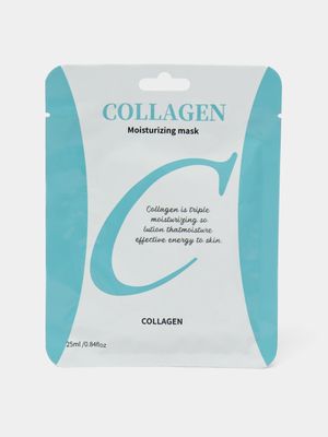 Mascarilla facial con colageno hidratante