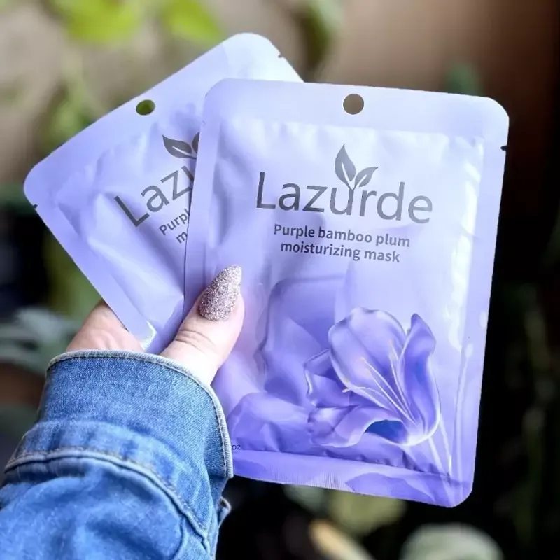 Mascarilla facial hidratante multiefecto y brillo LAZURDE