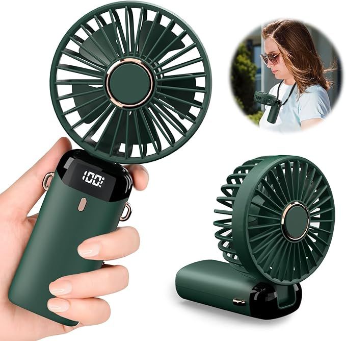 Ventilador portatil recargable