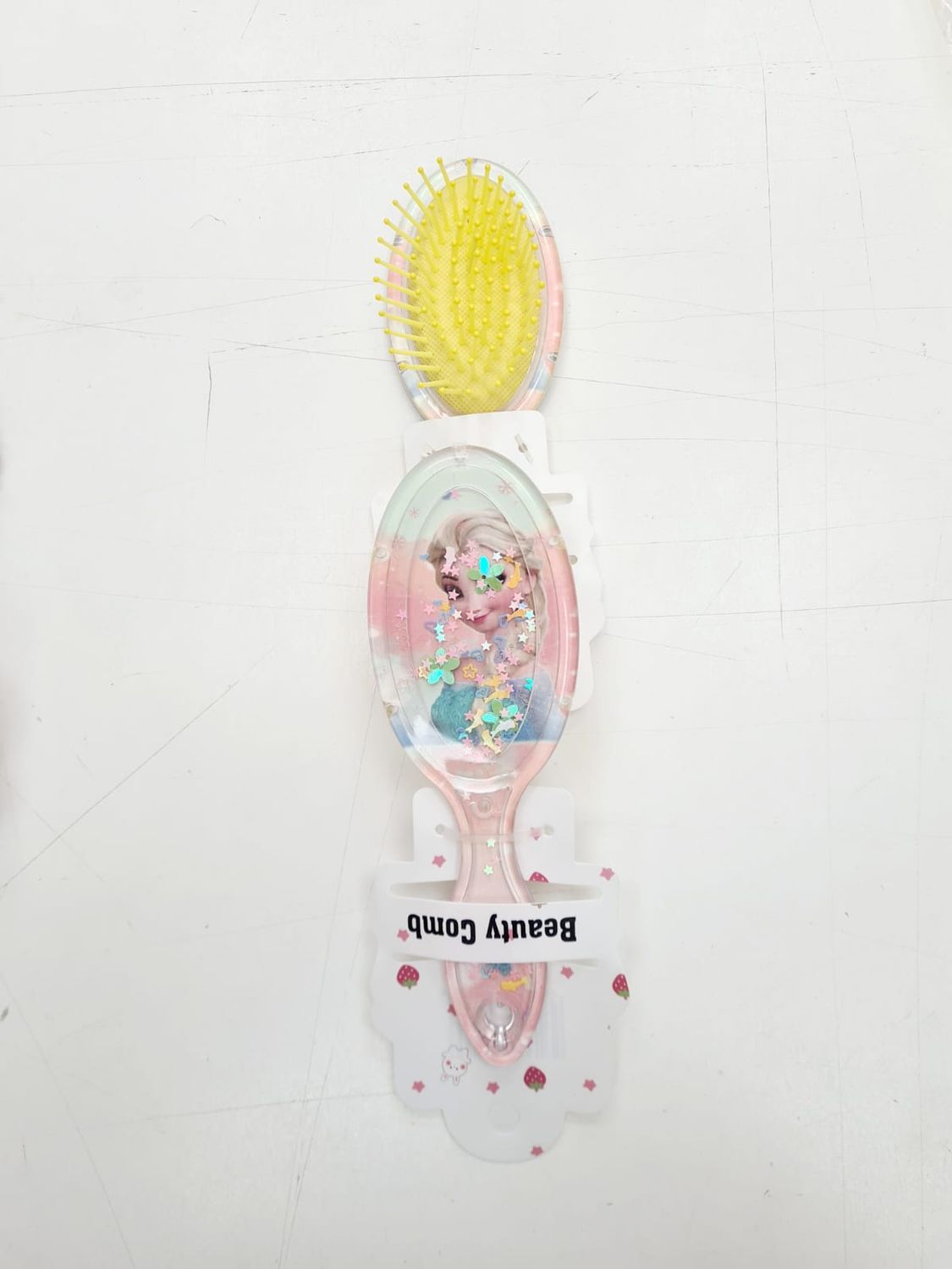 Cepillo de pelo con strass para niños