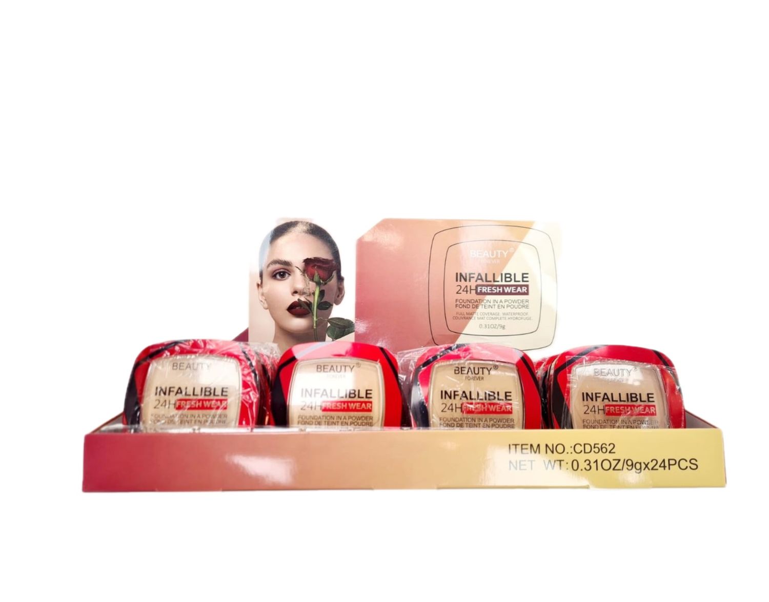 Polvo Compacto &quot;infallible&quot; 24hs - Beauty Forever