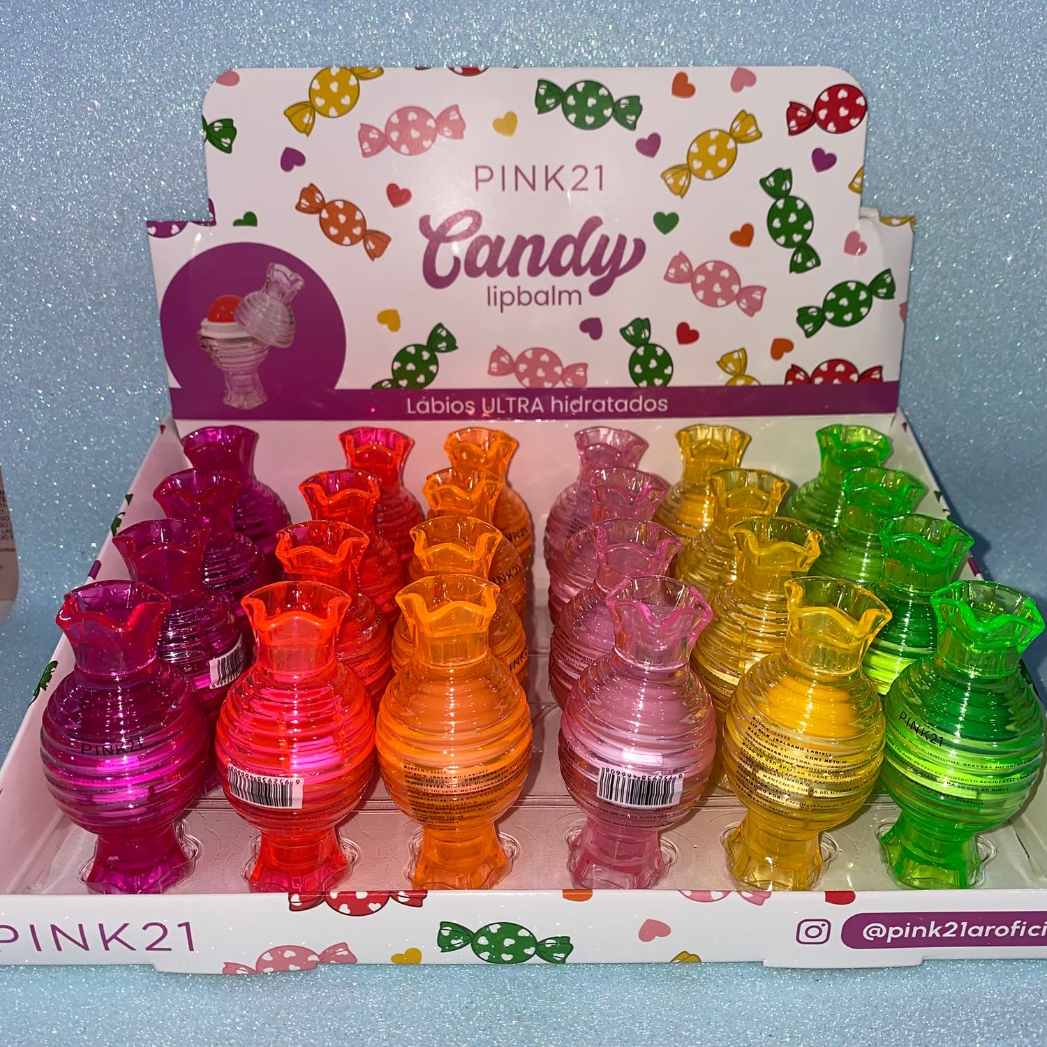 BALSAMO LABIAL INFANTIL CANDY LIPBALM - PINK21