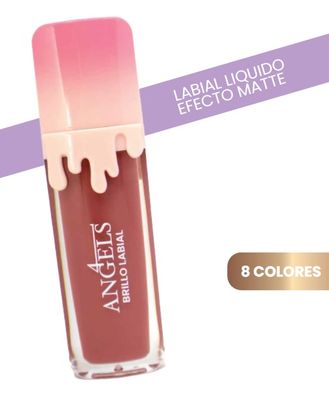 LABIAL LIQUIDO EFECTO MAQUILLAJE - 4ANGELS