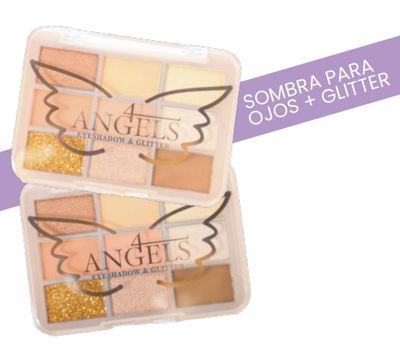 SOMBRA PARA OJOS + GLITTER - 4ANGELS