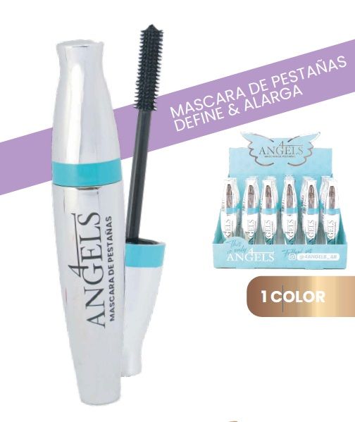 MÁSCARA DE PESTAÑAS DEFINE &amp; ALARGA -  4 ANGELS