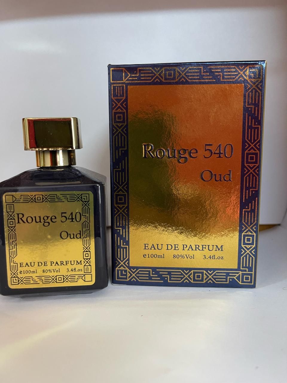 Perfume Rouge 540 Oud 100ml – Eau de Parfum Oriental Amaderado y Sofisticado