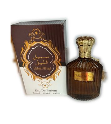 Perfume Sabeel Al Layl Eau de Parfum 100ml – Elegancia Dorada para la Noche