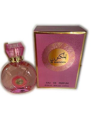 Perfume Al Maknoon 100ml – Eau de Parfum Femenino Floral y Suave