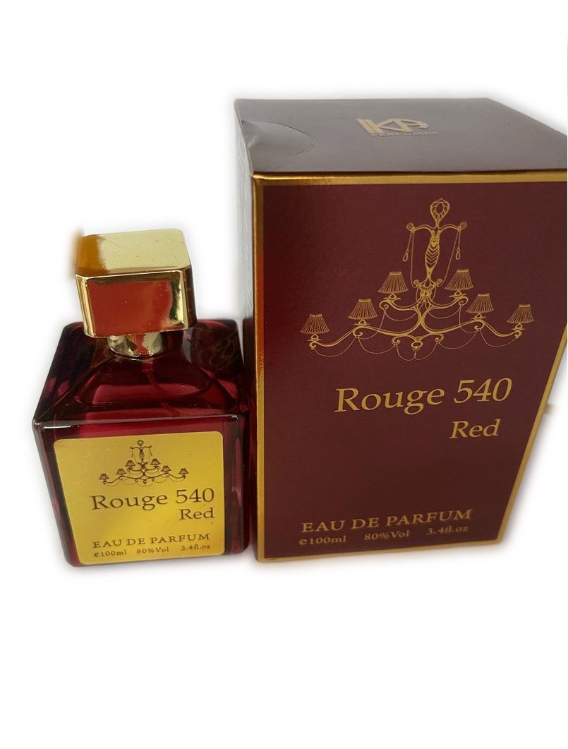 Perfume Rouge 540 Red 100ml – Eau de Parfum Intenso y Sofisticado