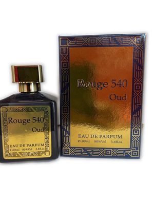 Perfume Rouge 540 Oud 100ml – Eau de Parfum Oriental Amaderado y Sofisticado