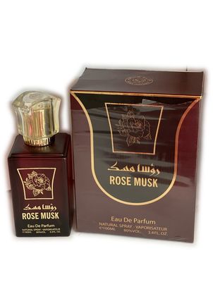Perfume Rose Musk 100ml – Eau de Parfum Floral con Almizcle Elegante