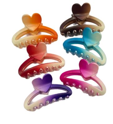 BROCHE CORAZÓN DEGRADE – MODELOS Y COLORES SURTIDOS