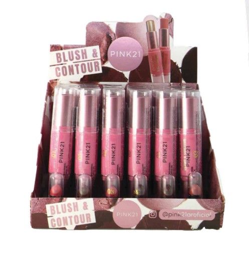 CONTORNO + RUBOR &quot;PINKY&quot; DUO - PINK21