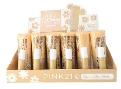 CORRECTOR &quot;FLOWER&quot;COLLECTION CONCEALER - PINK21