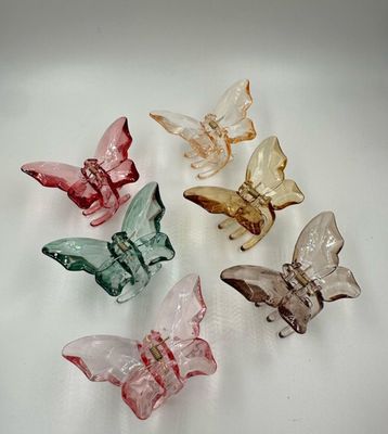 BROCHE PELO  GRANDE MARIPOSA– COLORES SURTIDOS