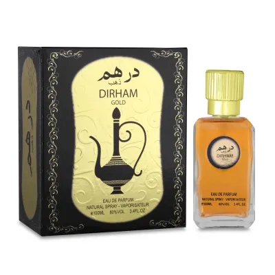 Perfume Dirham Gold Eau de Parfum 100ml - Aroma Oriental y Sofisticado
