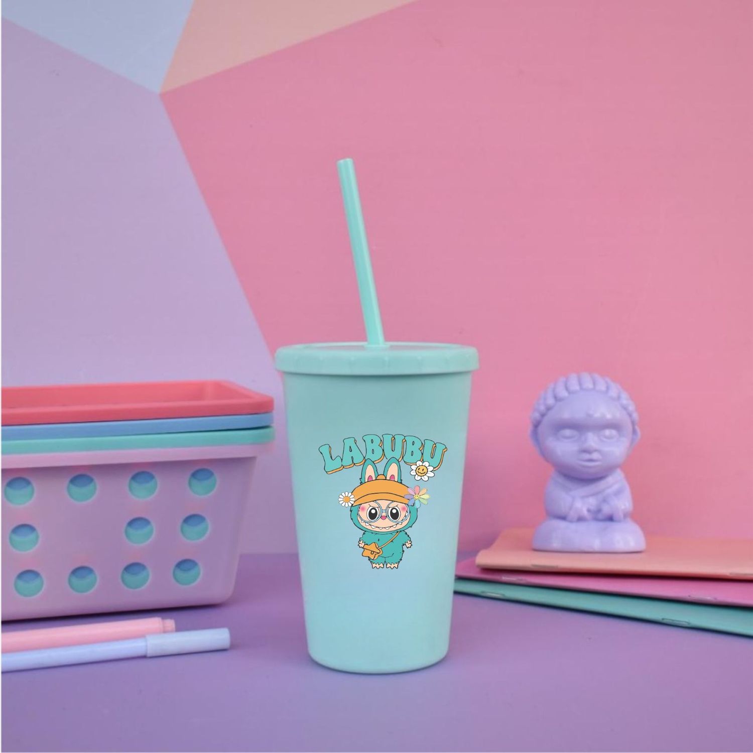 VASO AKIRA BUBU CON SORBETE