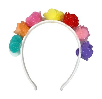 VINCHA CON FLORES