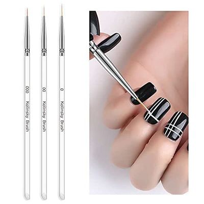 SET 3 PINCELES LINERS KOLINSKY BRUSH YOSN