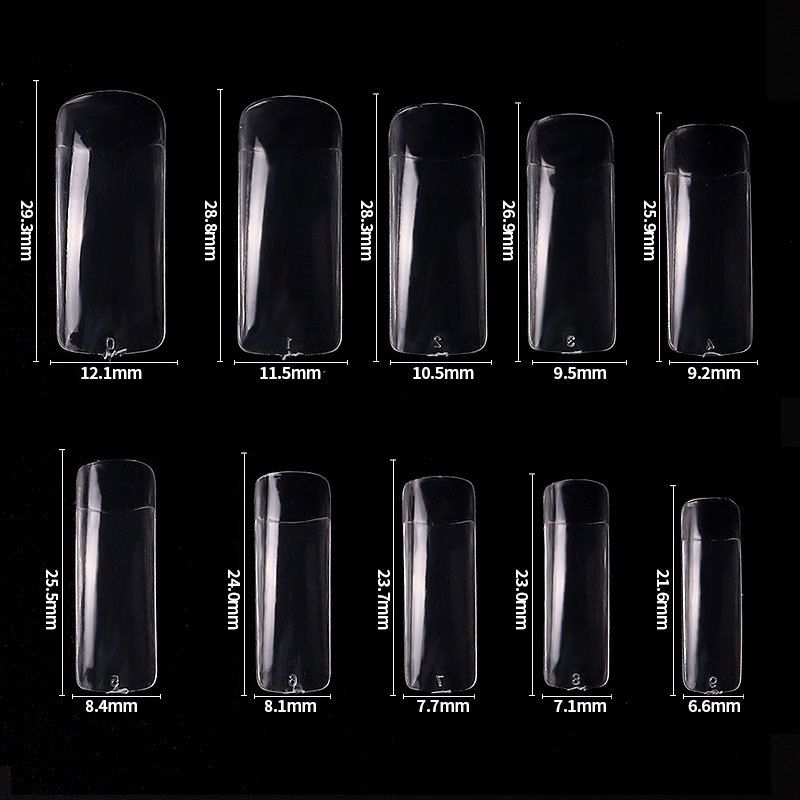 TIPS PARA UÑAS INVICTA 100 PCS