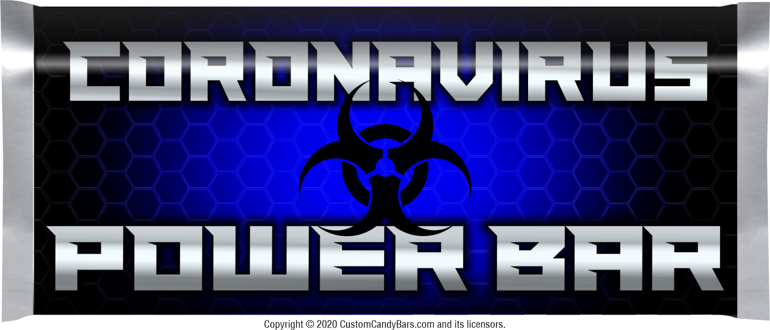Coronavirus Power Bar Candy Bar Wrappers 001