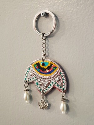Keychain, Chamakpatti Design 02