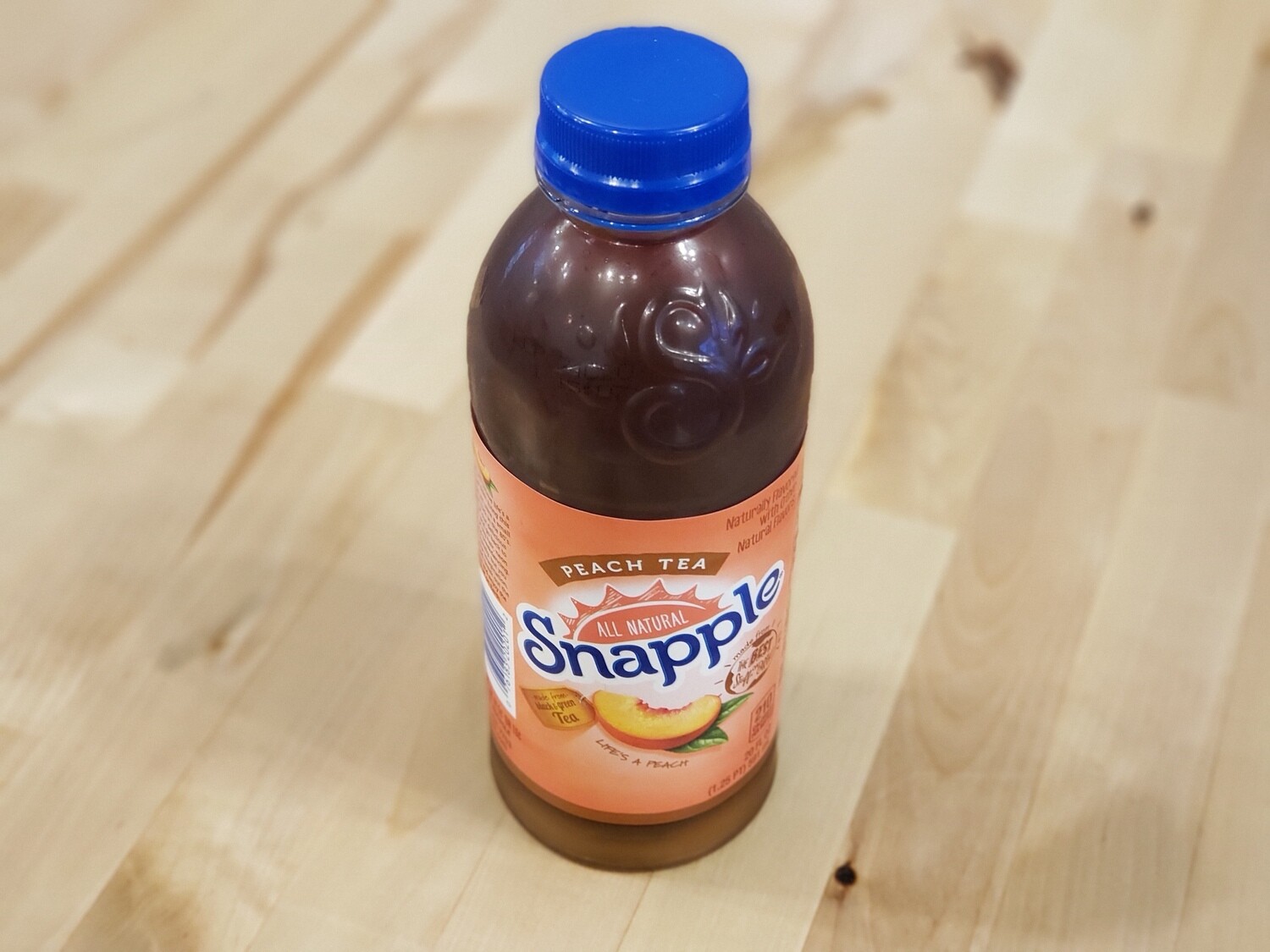Peach flavored tea