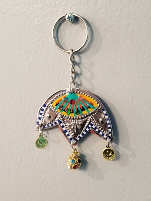 Keychain, Chamakpatti Design 03