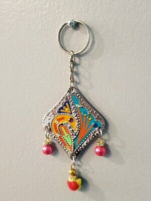 Keychain, Chamakpatti Design 05