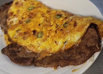 Steak n Cheese Omelet