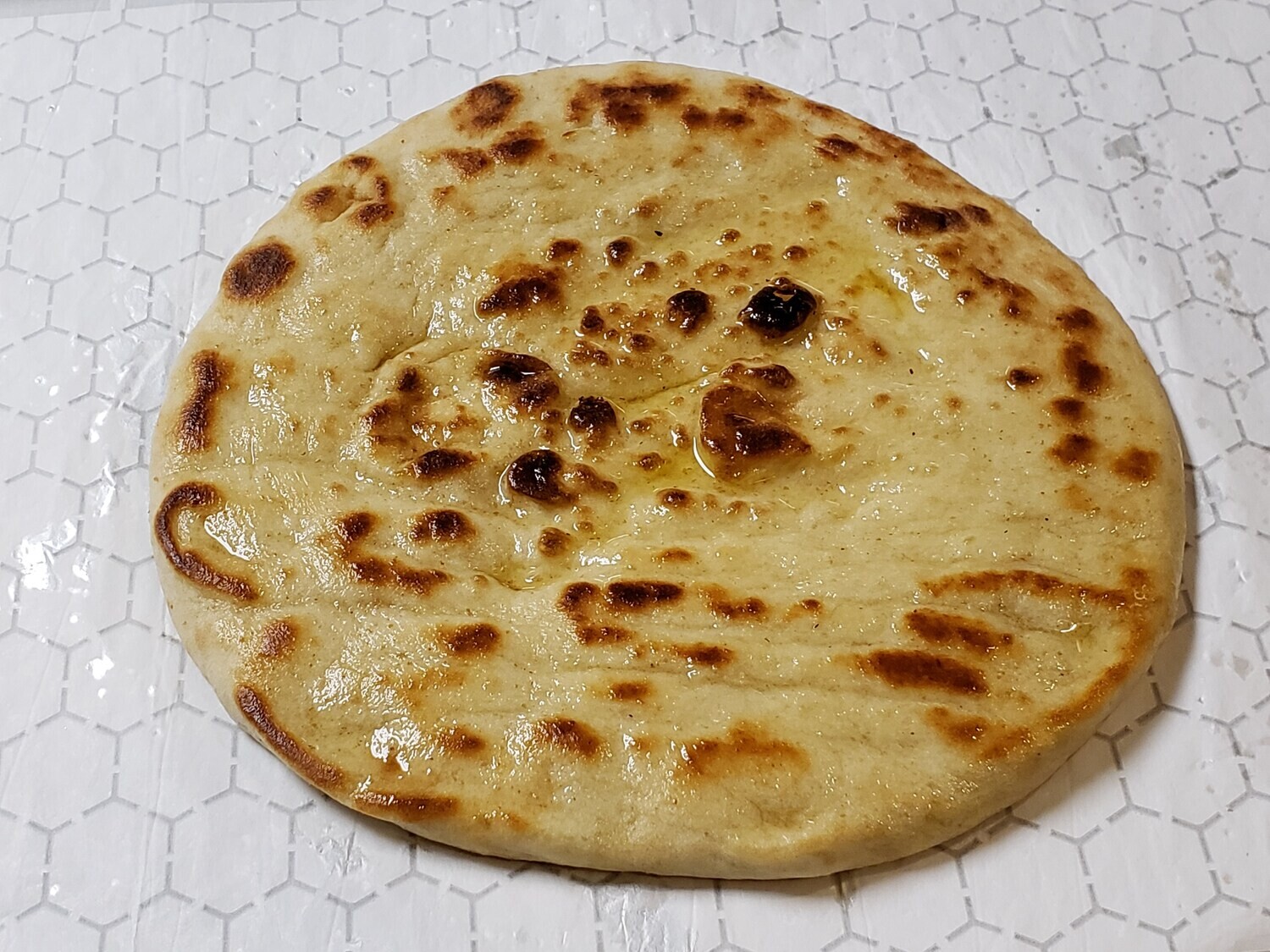Ghee glazed Naan