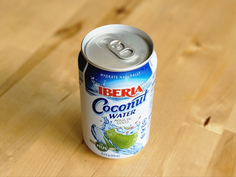 Coconut water (can)