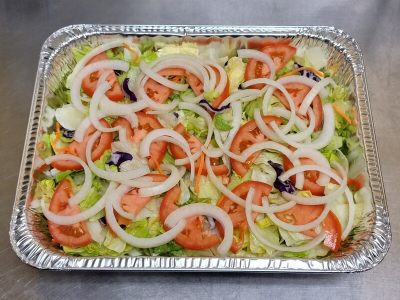 Garden Salad with Ranch - half pan