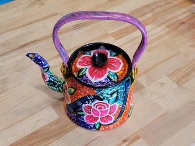 Teapot, Medium, Design 01