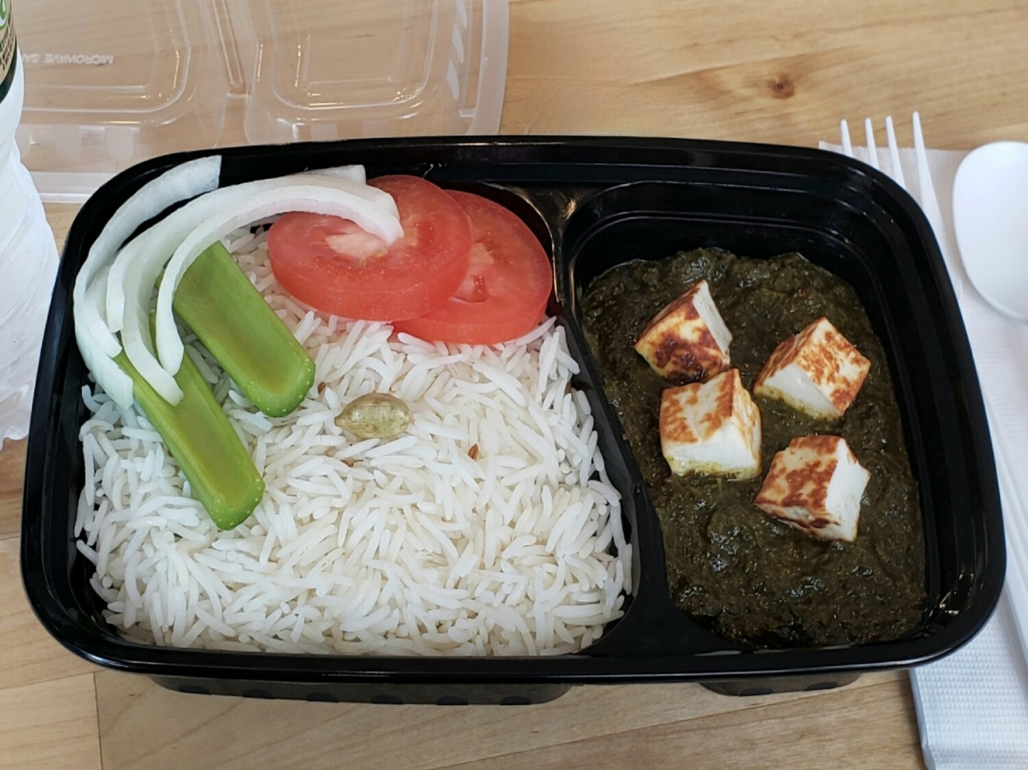 Saag Paneer Lunch Box