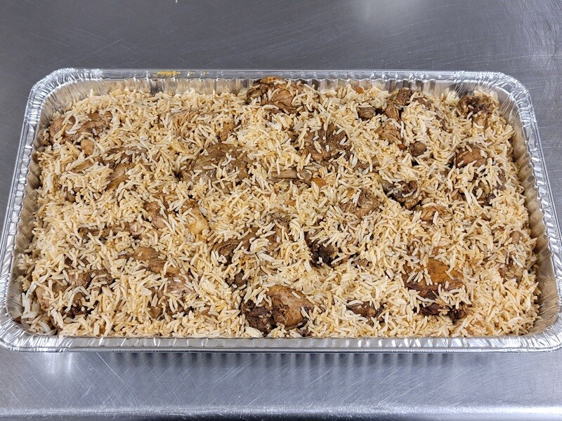 Peshawari Chicken Pulao - pan