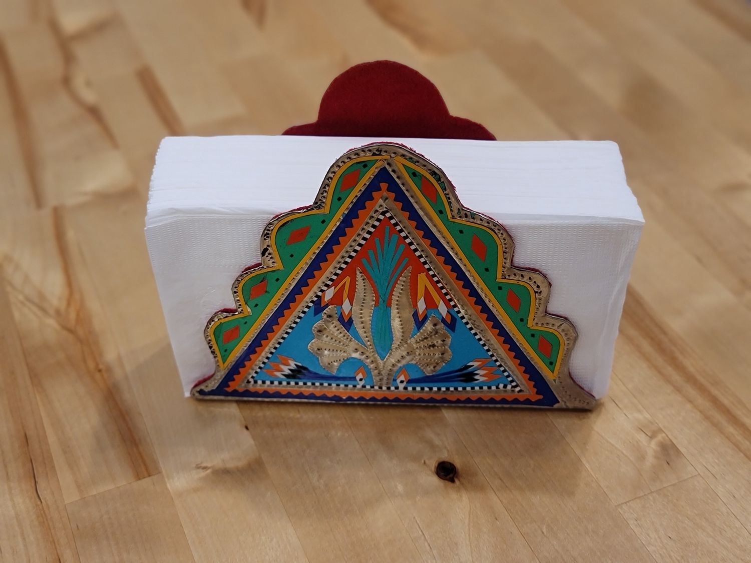 Napkin Holder, Large, Design 03