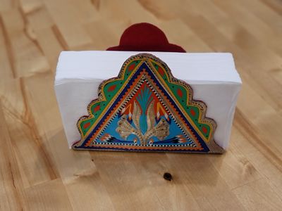 Napkin Holder, Large, Design 03