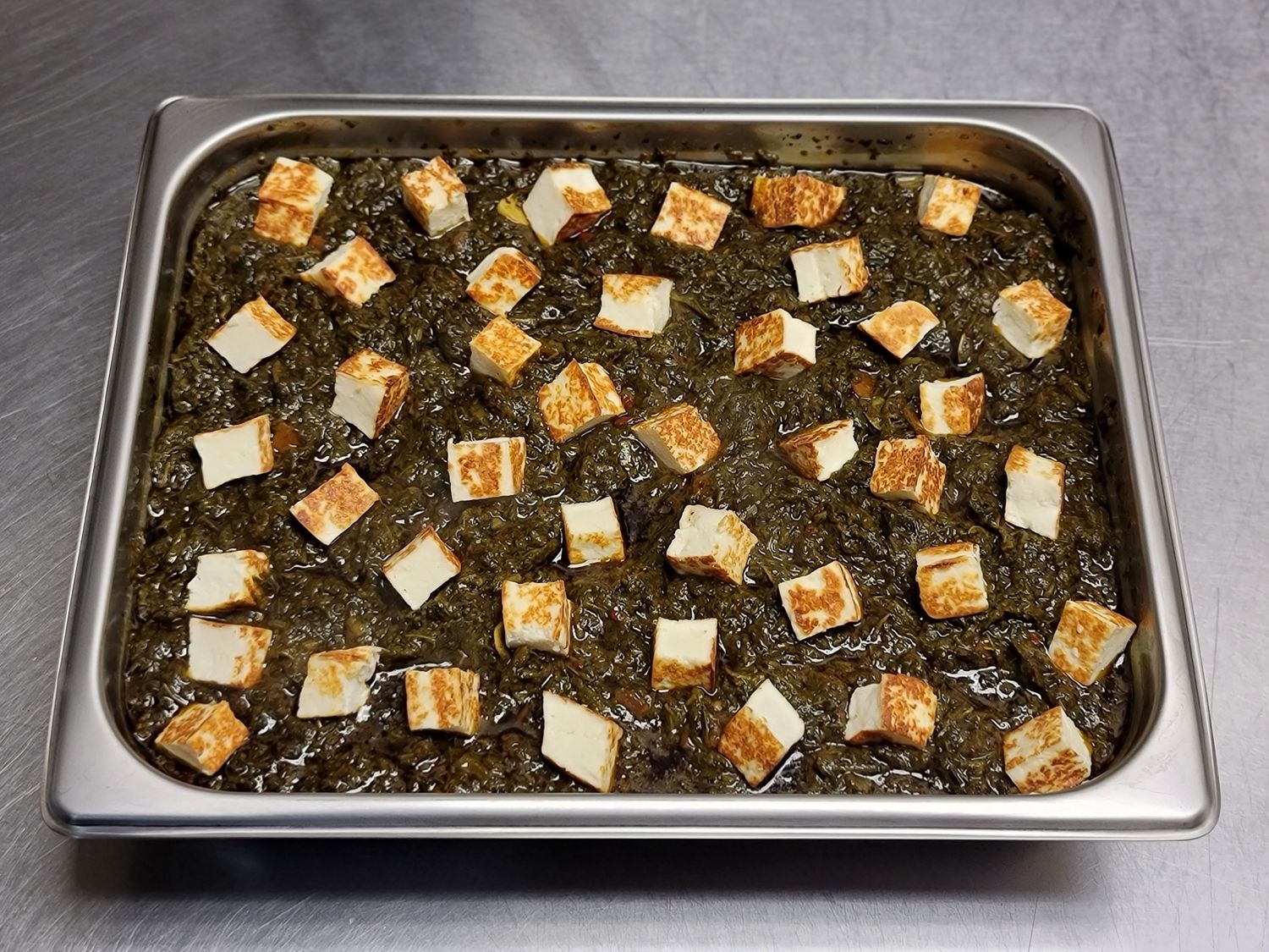 Saag Paneer or Saag - pan
