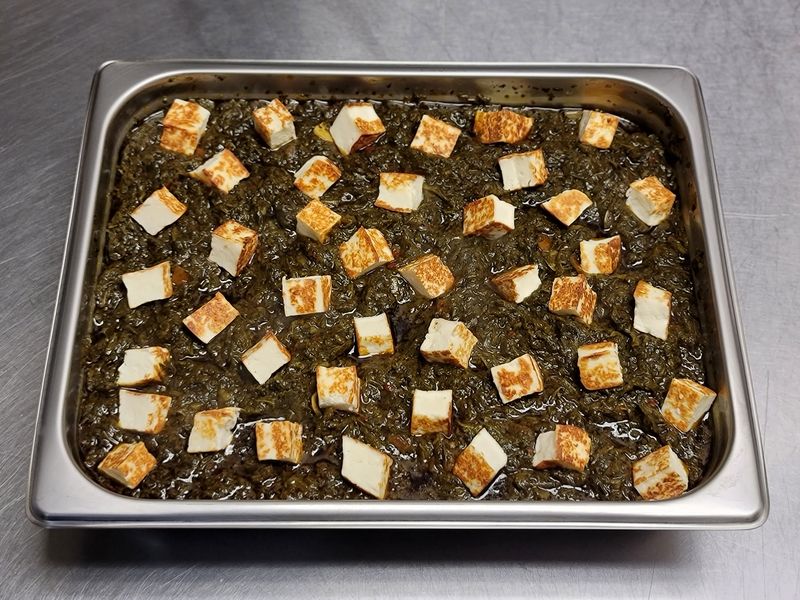Saag Paneer or Saag - pan