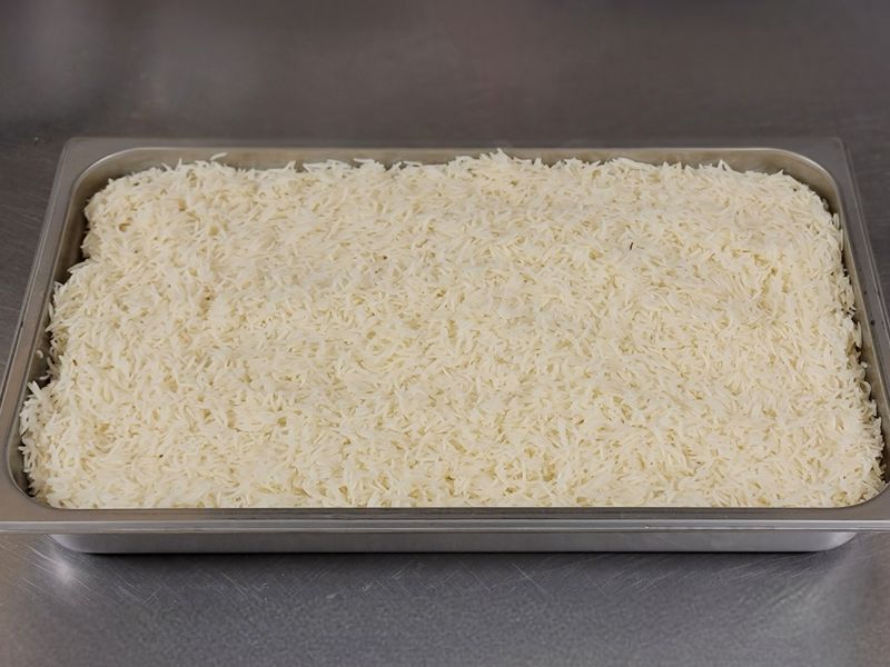 Zeera rice - full pan