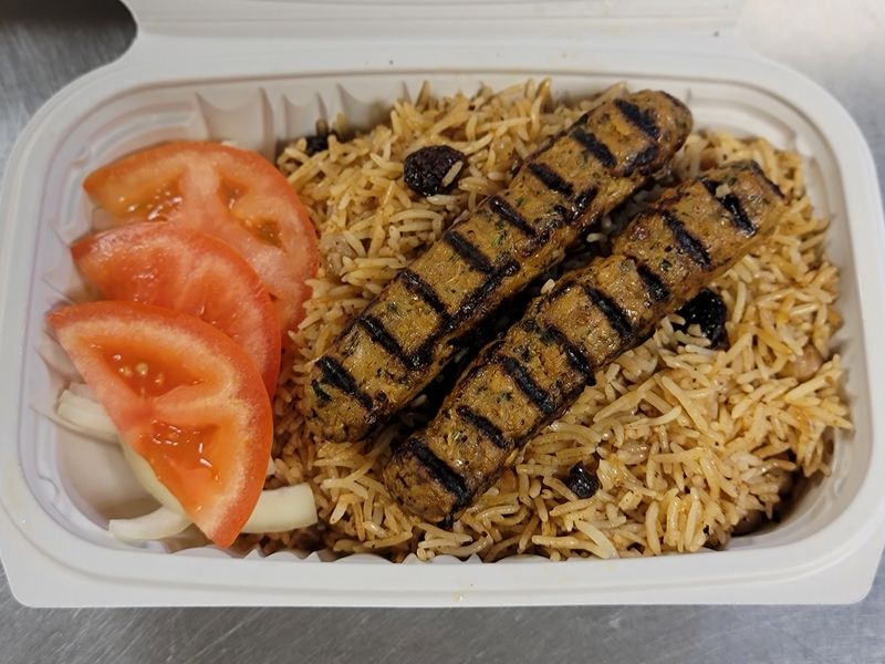 Peshawari Pulao with Dum Kababs