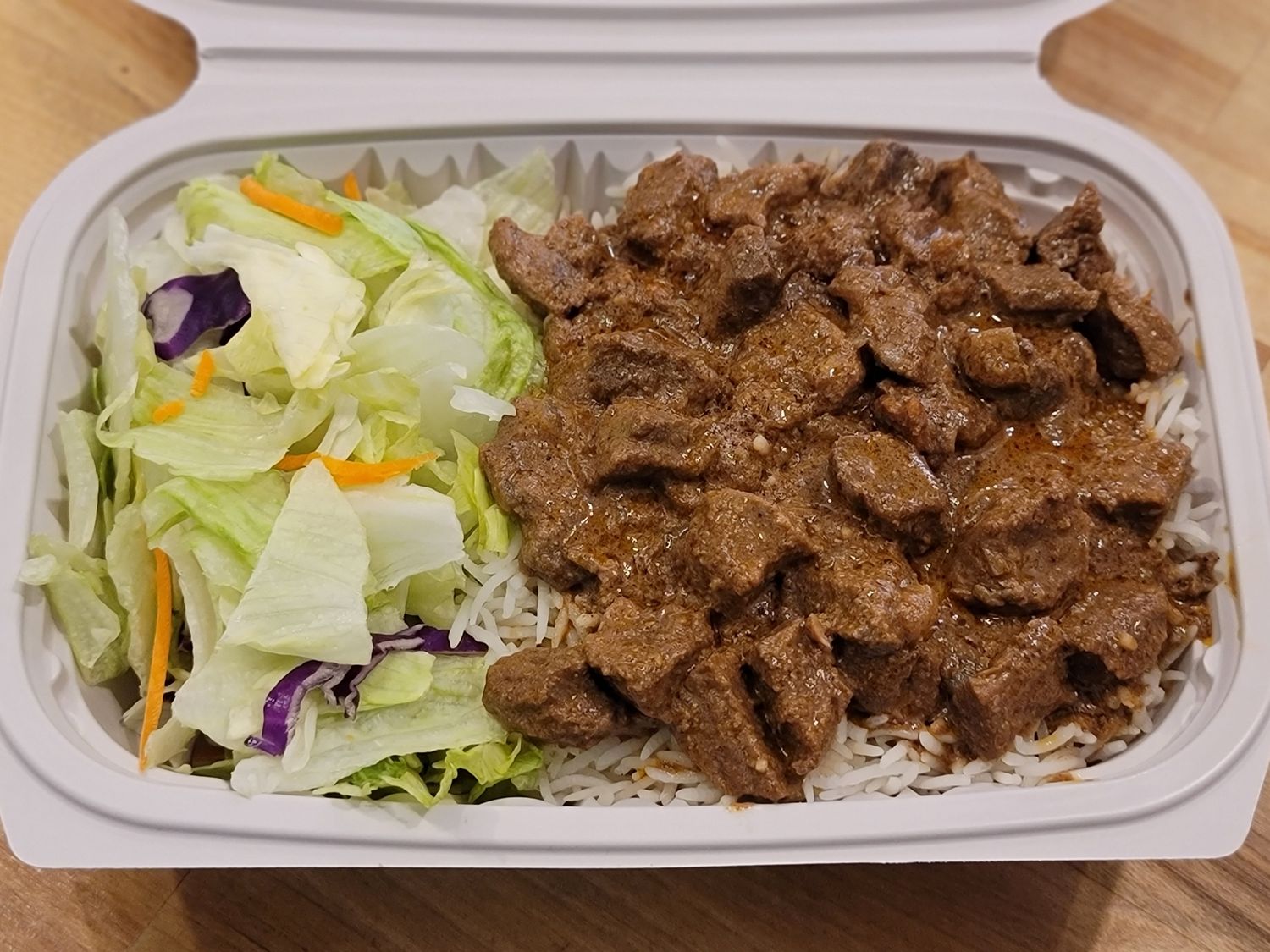Lamb Korma over Rice