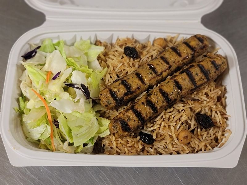 Peshawari Pulao with Dum Kababs