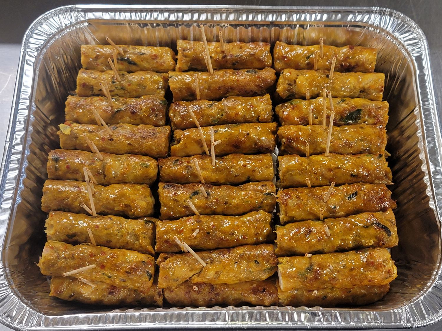 Chicken Seekh Kabab - pan