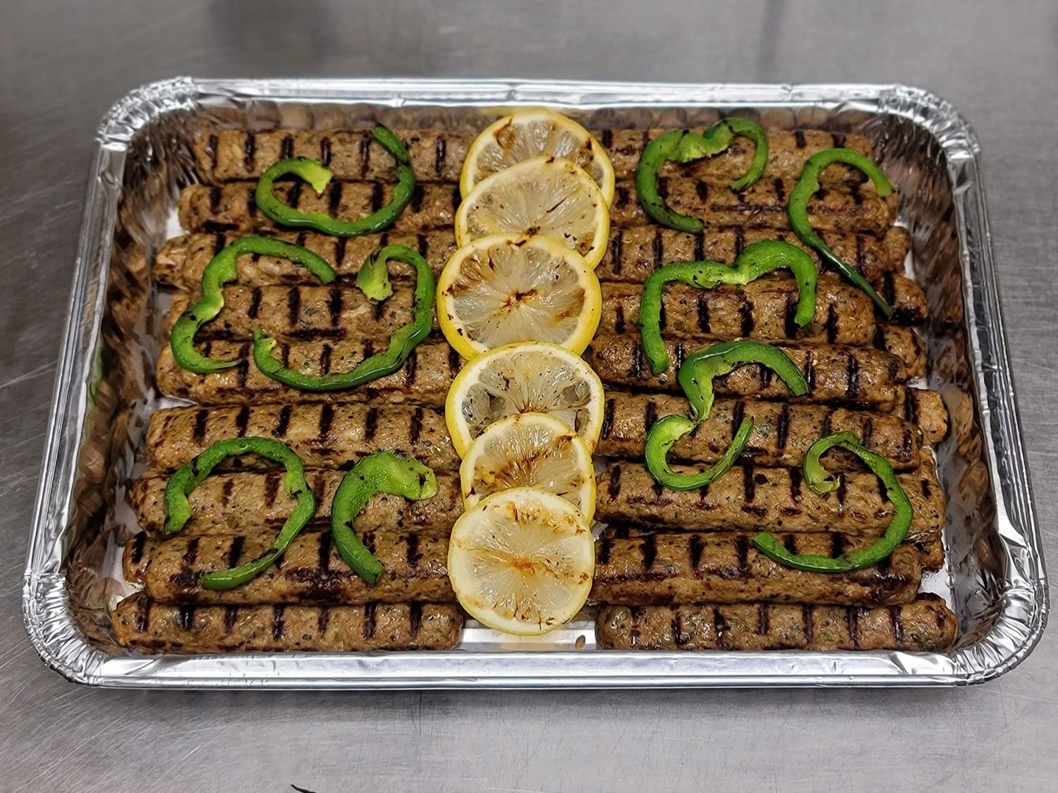 Chicken Dum Kababs - pan