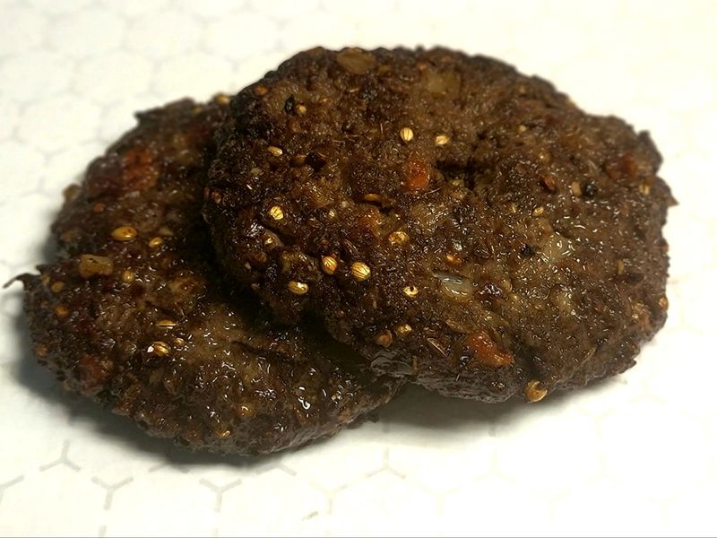 Beef Chapli Kabab - pan