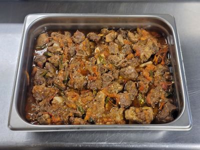Goat Karahi - pan